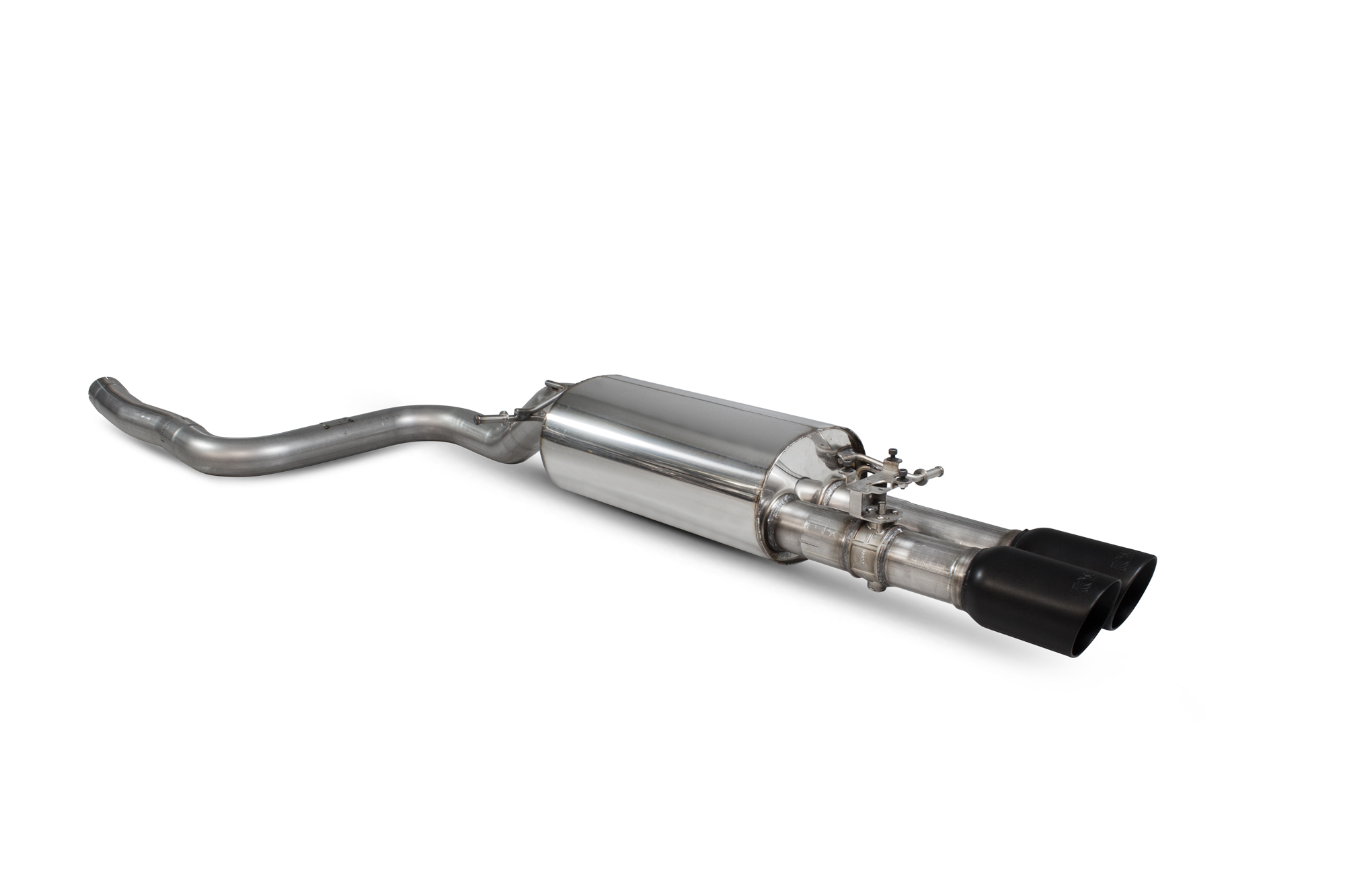 Image of Scorpion Exhausts Cat-back Uitlaatsysteem Valved Daytona Ceramic 70mm Roestvrij Staal Ford Fiesta
