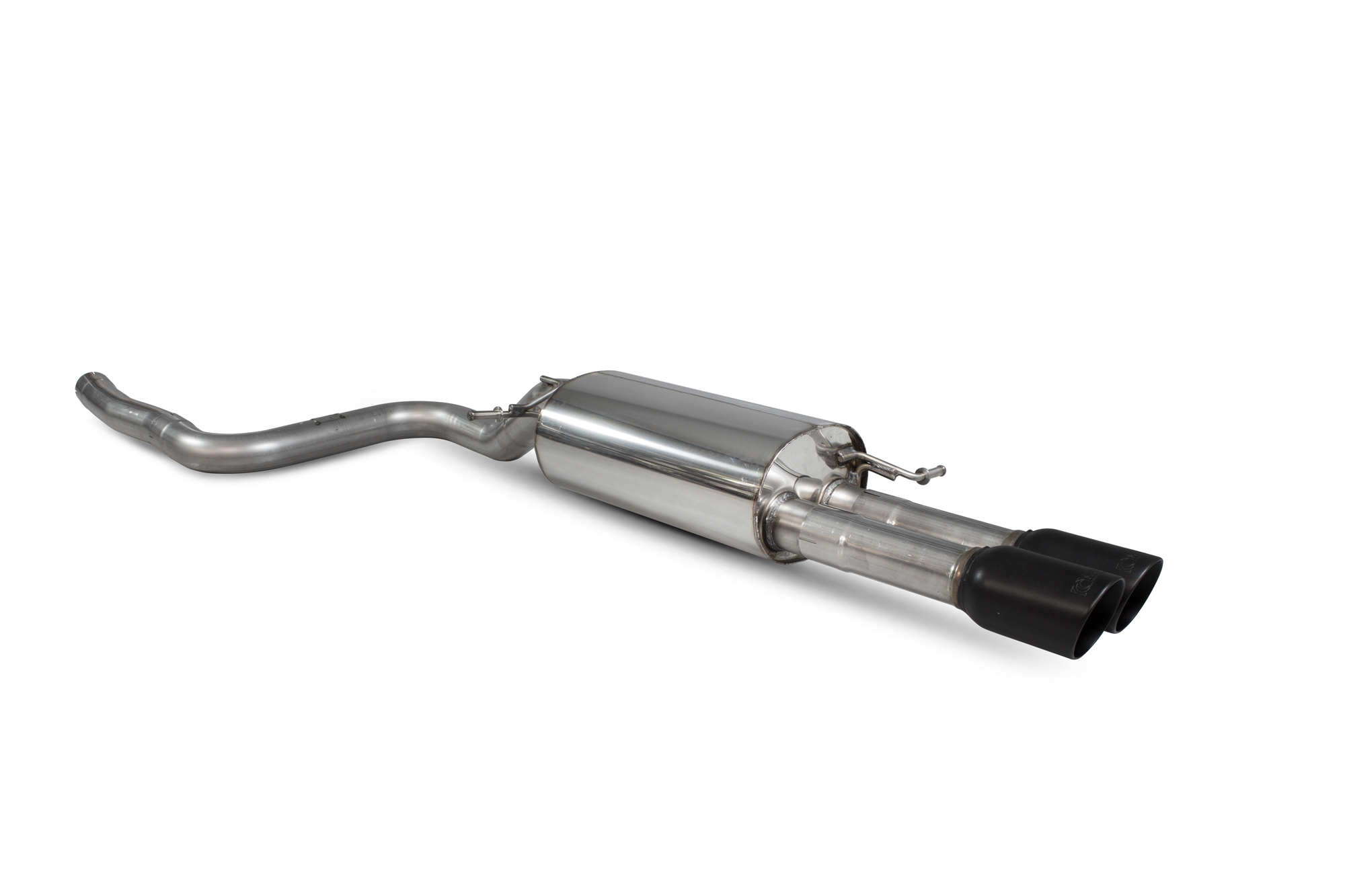 Image of Scorpion Exhausts Cat-back Uitlaatsysteem Non-Valved Daytona Ceramic 70mm Roestvrij Staal Ford Fiesta