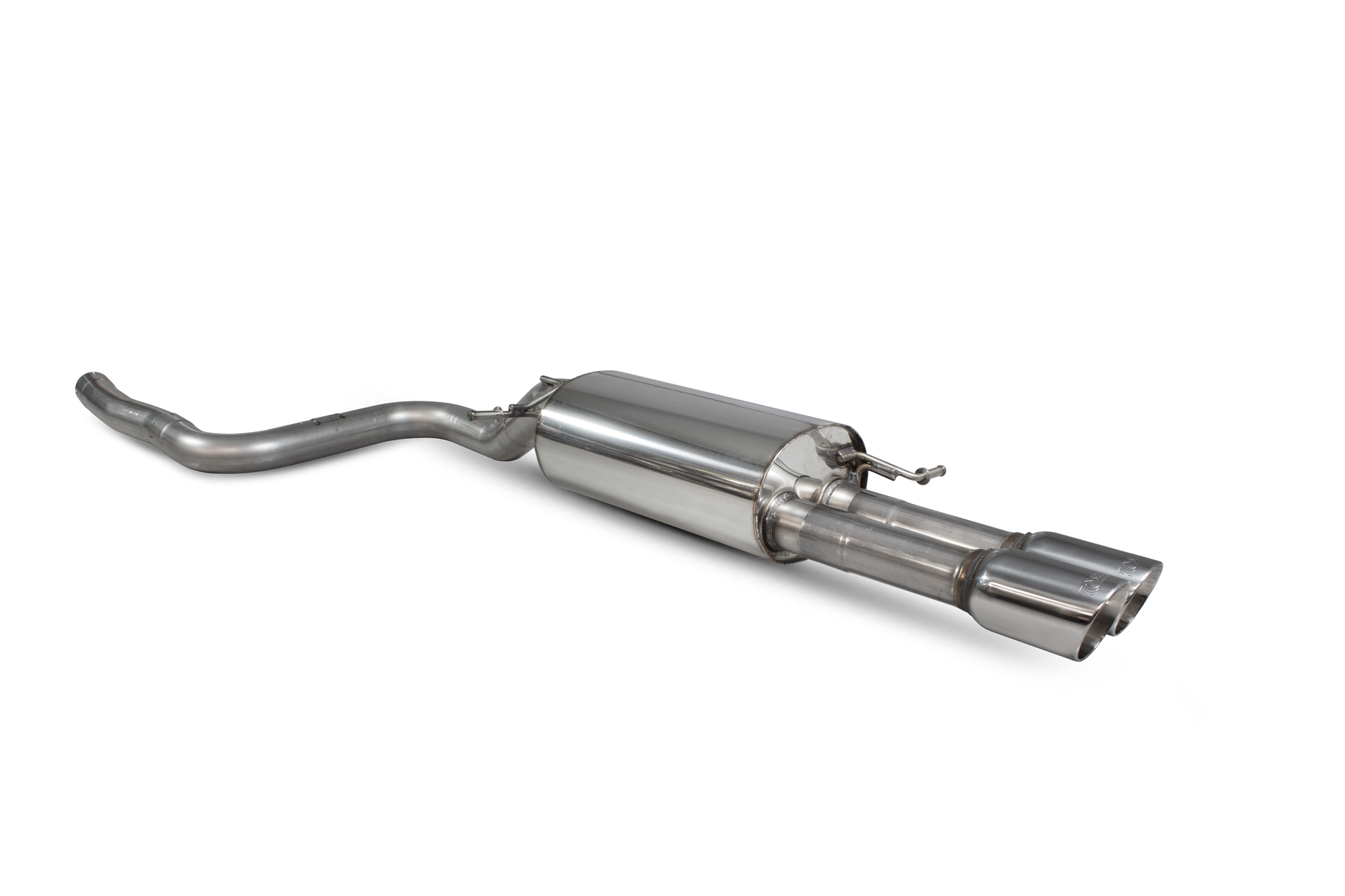 Image of Scorpion Exhausts Cat-back Uitlaatsysteem Non-Valved Daytona 70mm Roestvrij Staal Ford Fiesta