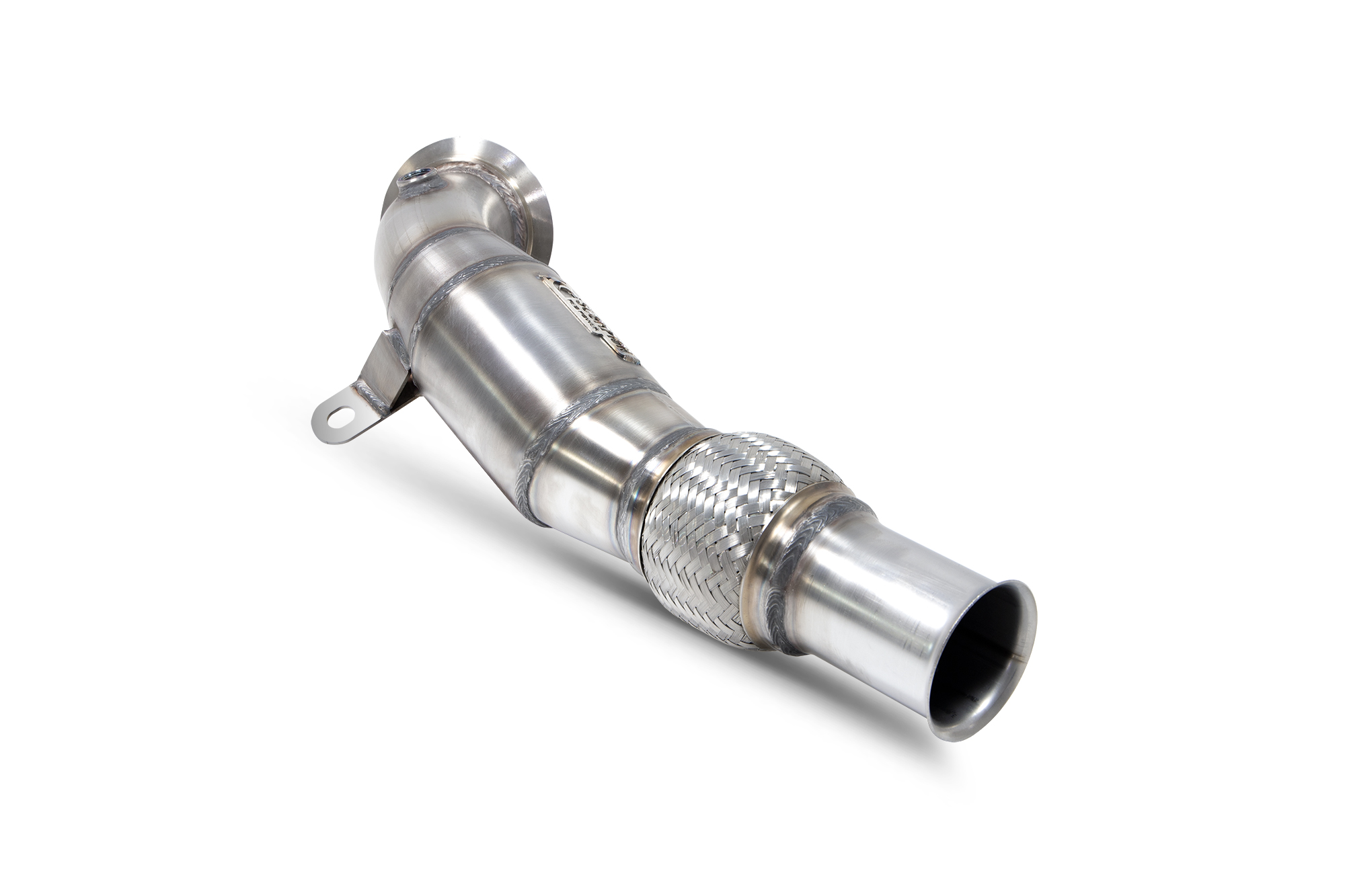 Image of Scorpion Exhausts Downpipe Met High Flow Katalysator 76mm Roestvrij Staal Ford Puma,Fiesta