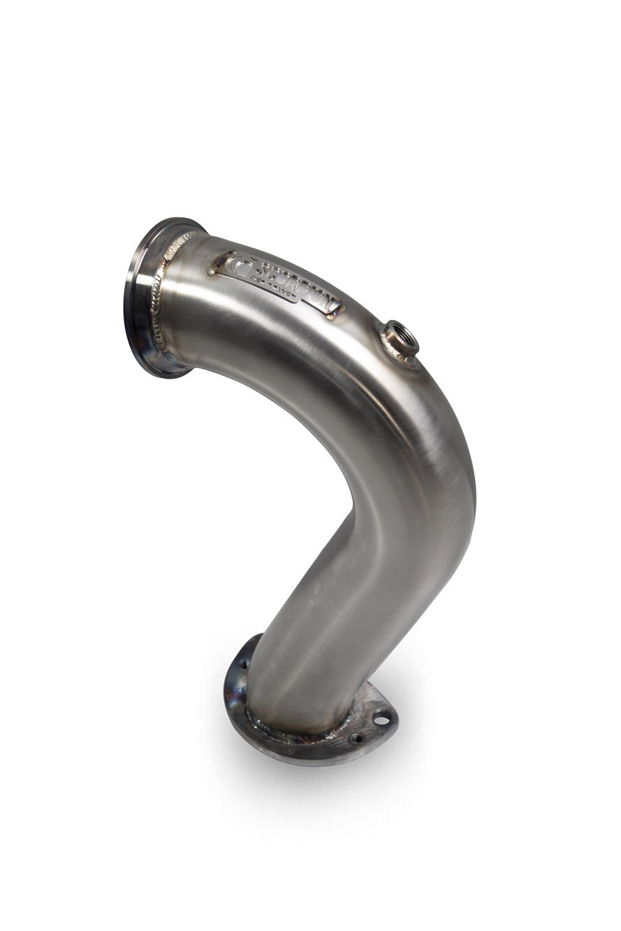 Image of Scorpion Exhausts Catless Downpipe 76mm Roestvrij Staal Fiat 595,695