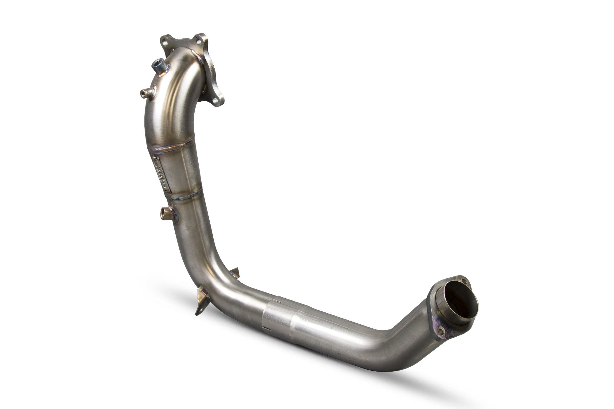 Image of Scorpion Exhausts Catless Downpipe LHD 70mm Roestvrij Staal Honda Civic