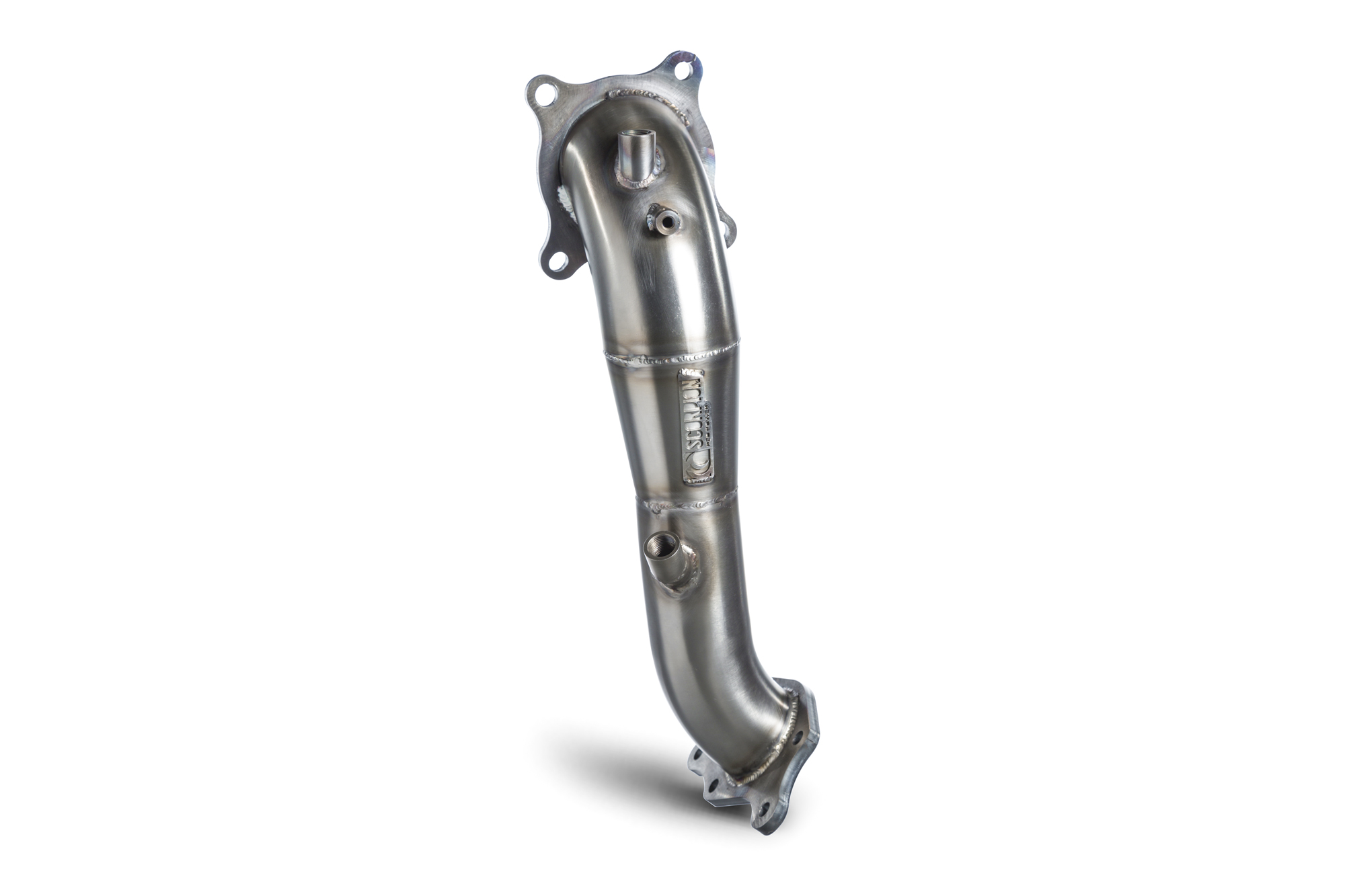 Image of Scorpion Exhausts Downpipe Met High Flow Katalysator 89.9mm Roestvrij Staal Honda Civic