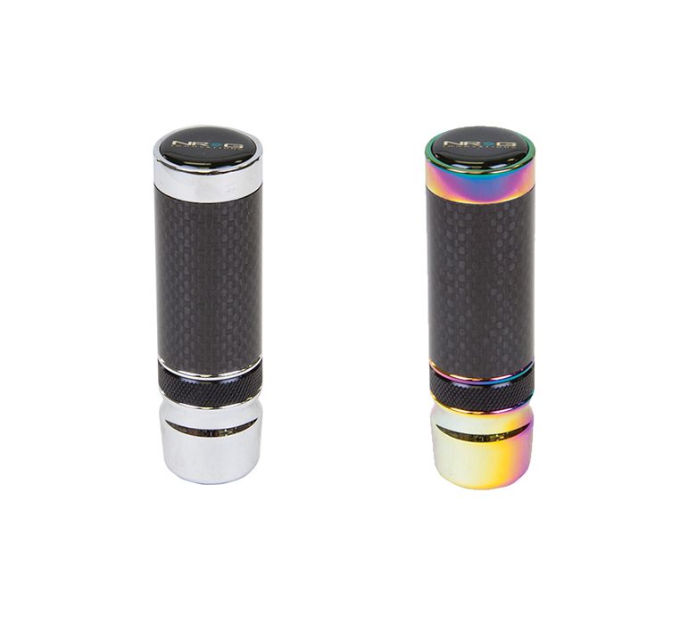 Image of NRG Innovations Pookknop Stealth Slimboy Style Verstelbaar Carbon