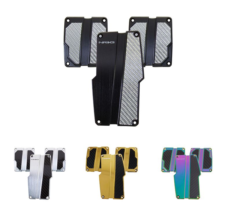 Image of NRG Innovations Pedalen Set Handgeschakeld Aluminium