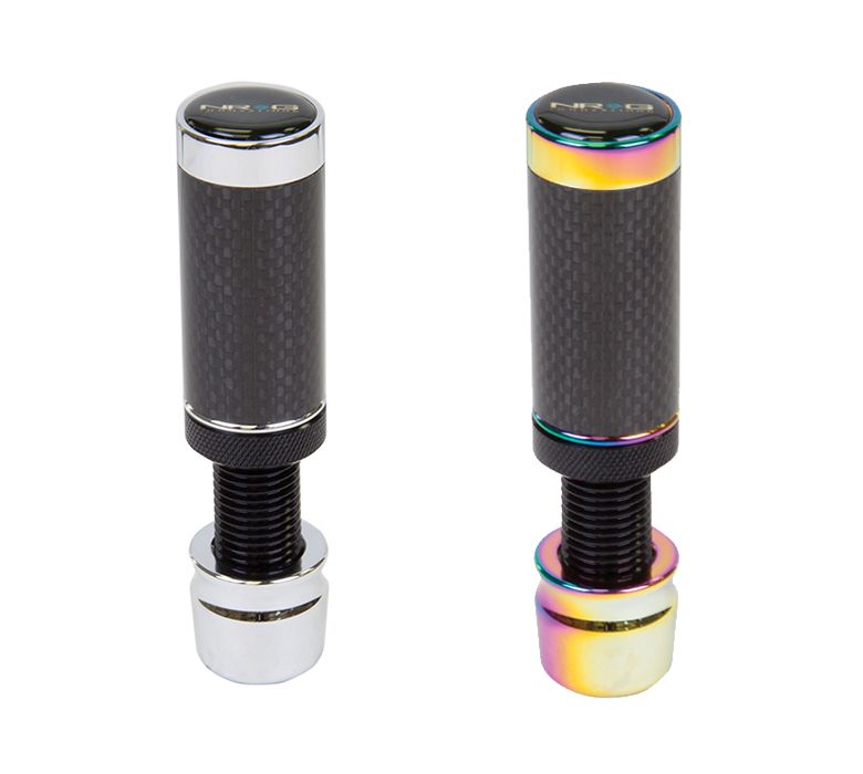 Image of NRG Innovations Pookknop Stealth Slimboy Style Verstelbaar Carbon