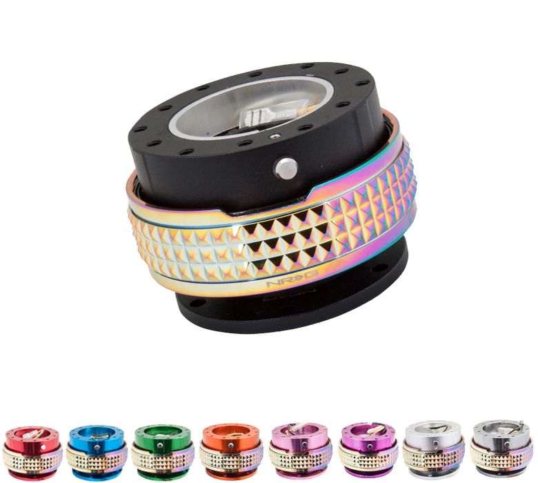 Image of NRG Innovations Snap-Off Studded Ring Aluminium
