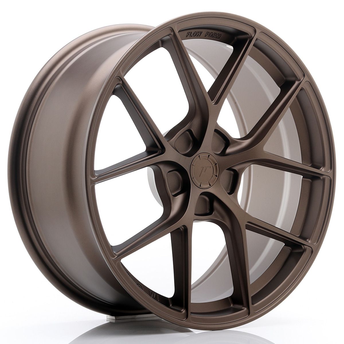 Image of JR-Wheels SL01 Super Light Velgen 19 Inch 8.5J ET35-45 Custom PCD Flat Bronze