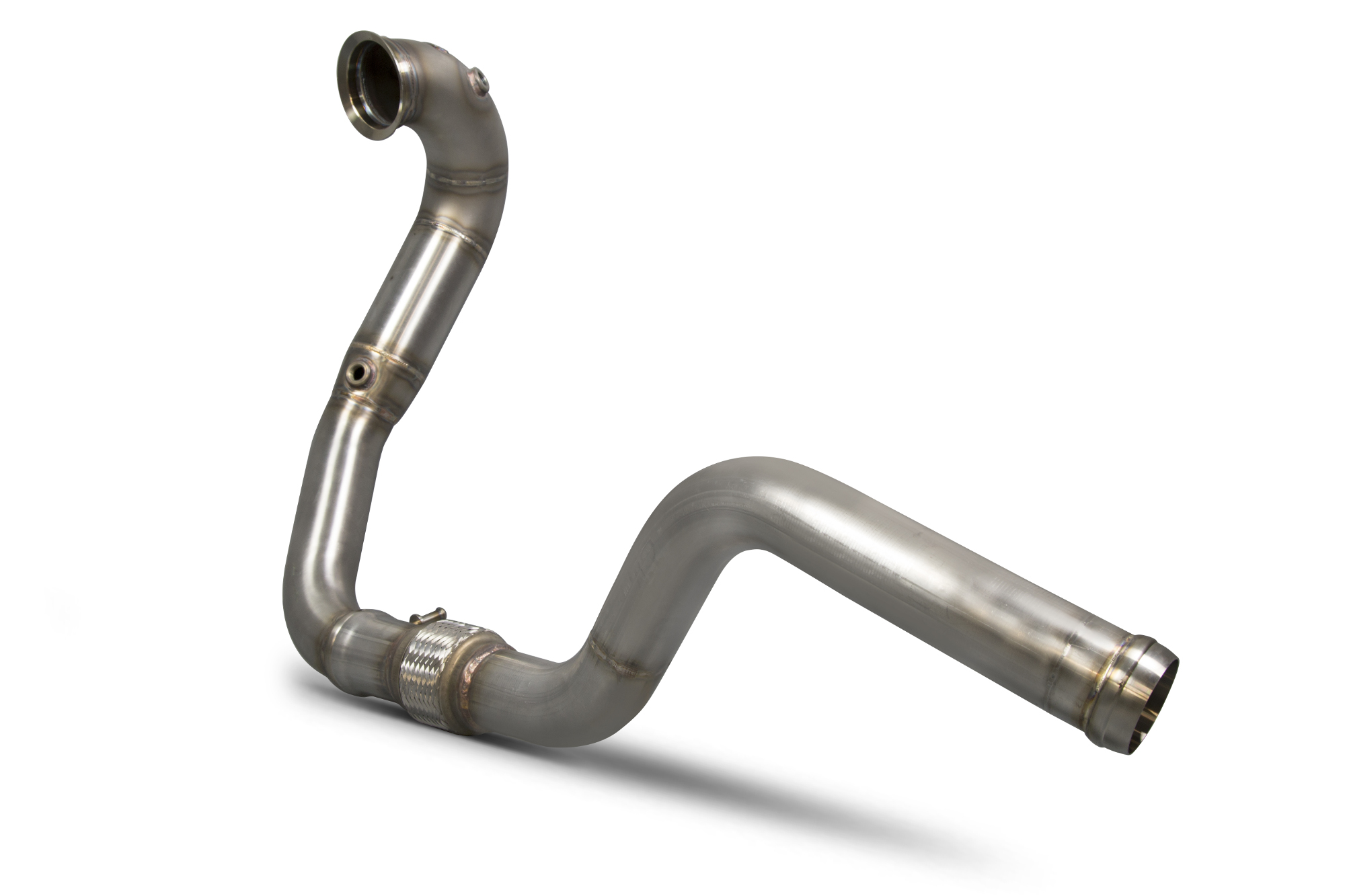 Image of Scorpion Exhausts Catless Downpipe 89.9mm Roestvrij Staal Mercedes A45, CLA45