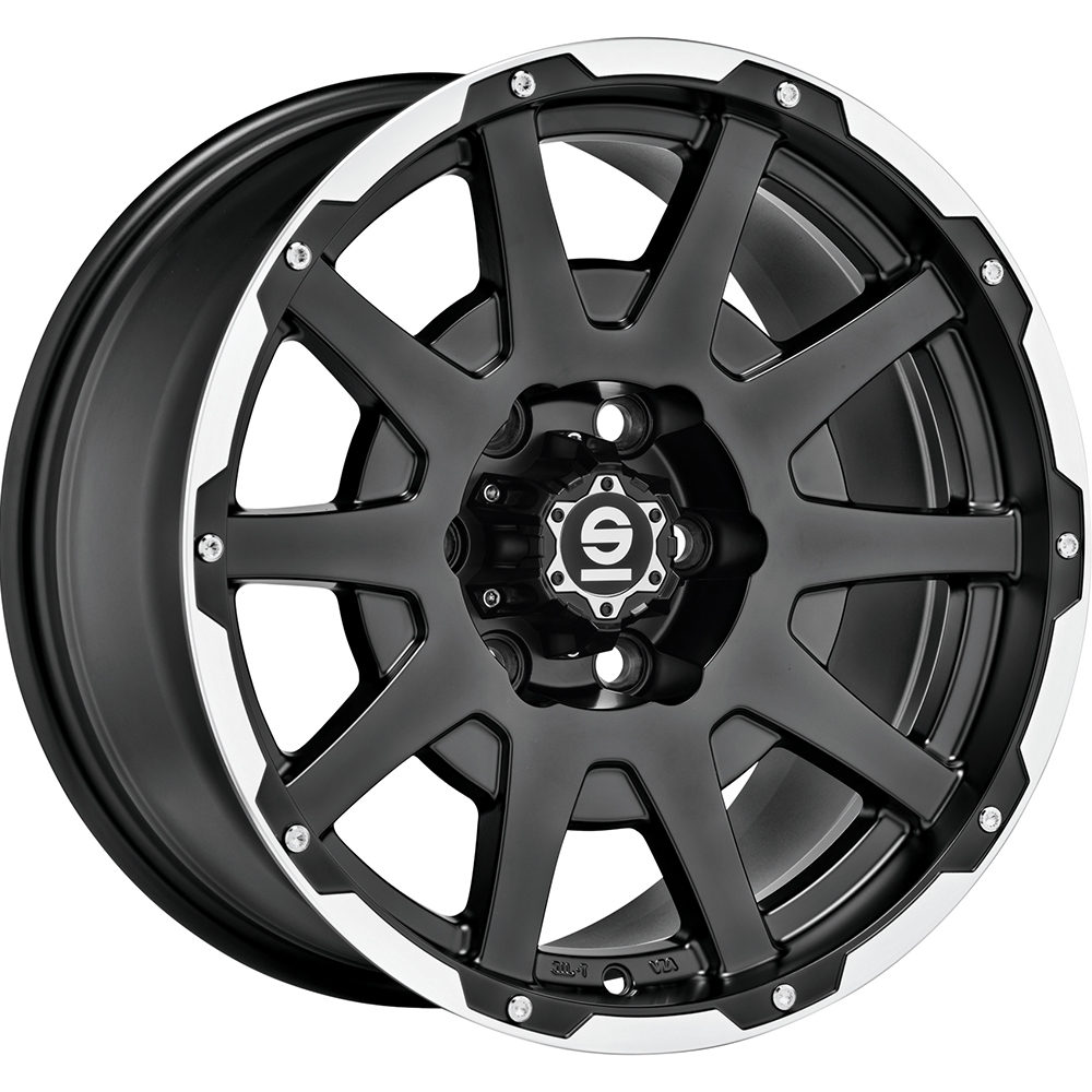 Image of Sparco Dakar Velgen 17 Inch 7.5J ET42 6x139.7 Flat Black