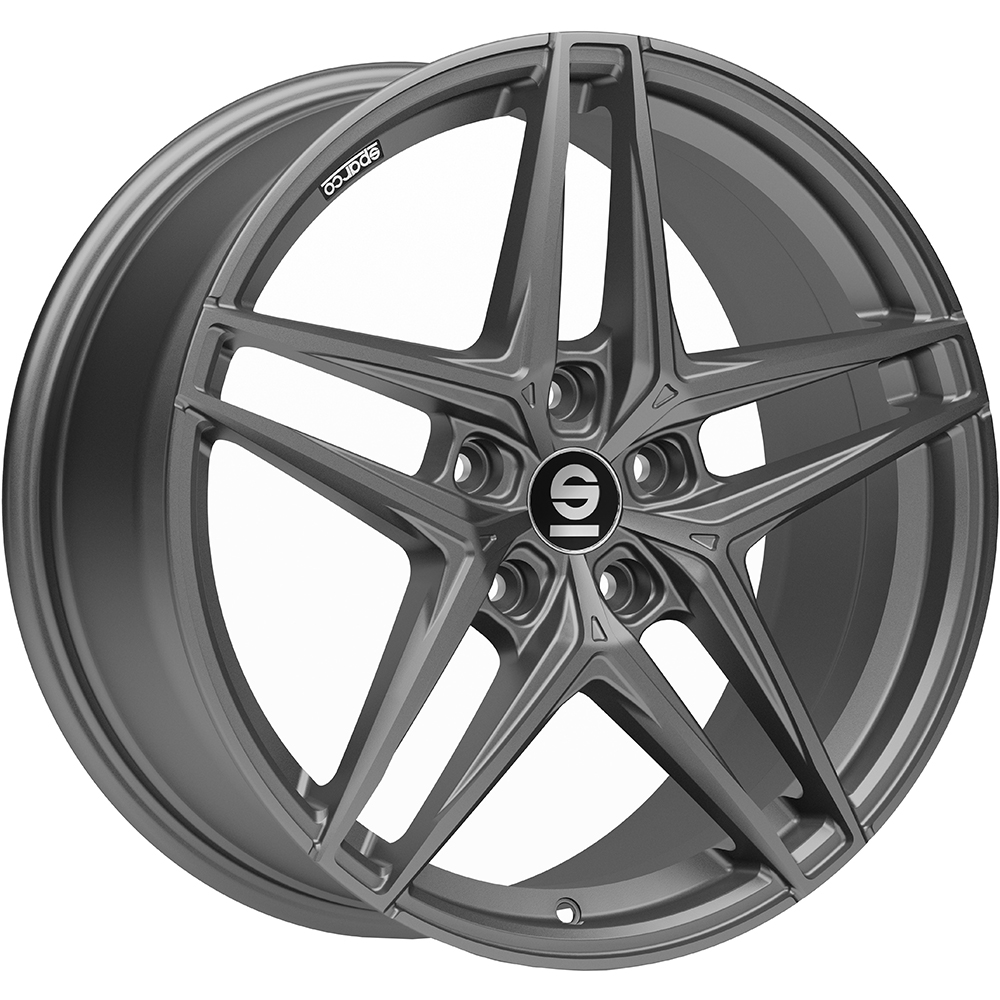 Image of Sparco Record Velgen 19 Inch 8.5J ET44 5x112 Flat Graphite