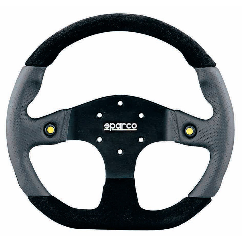 Image of Sparco Stuur L999 Zwart 330mm Leer
