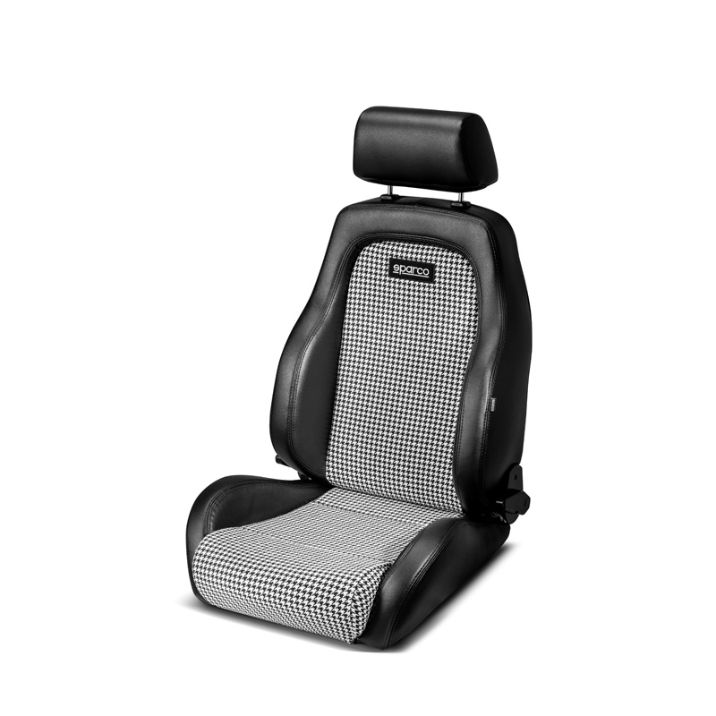 Image of Sparco Verstelbare Stoel GT Wit Kunstleer