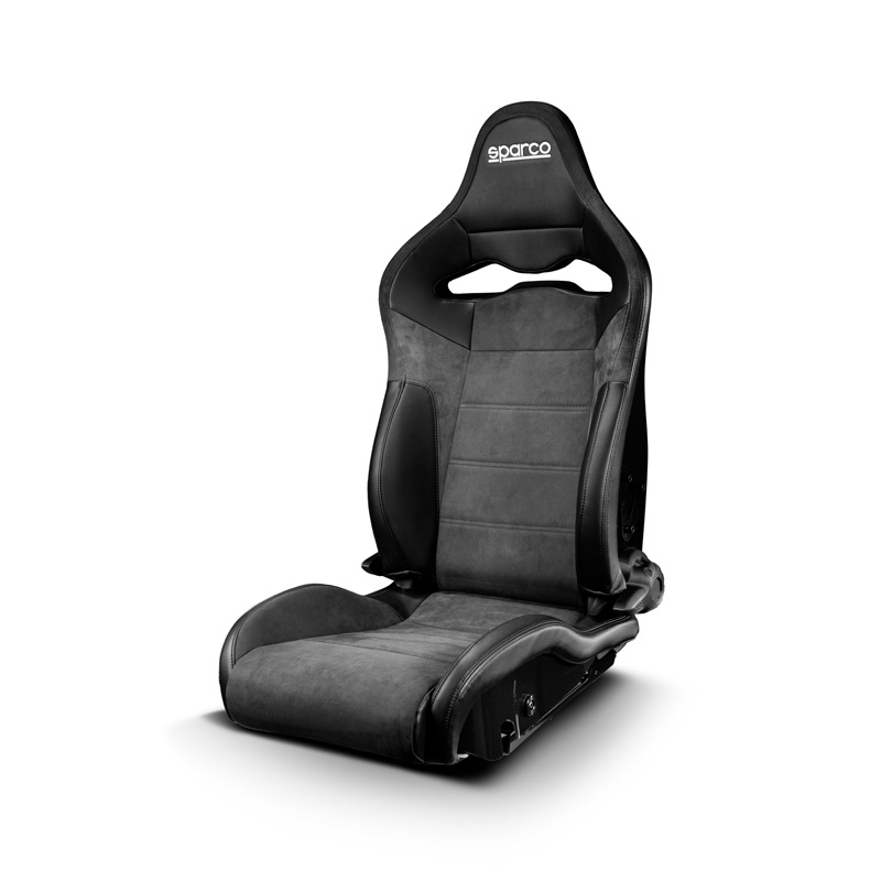 Image of Sparco Verstelbare Stoel SP R Zwart Fiberglass