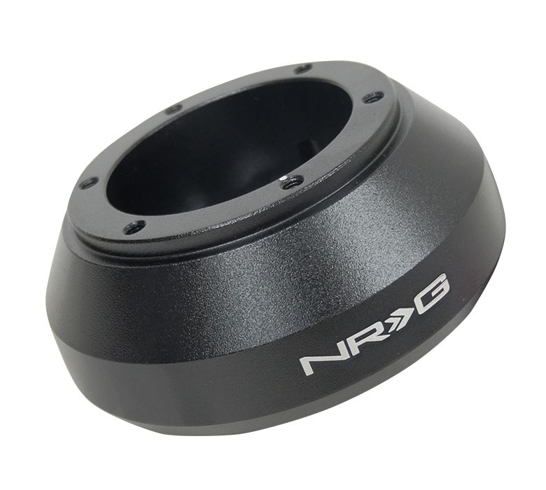 Image of NRG Innovations Stuurnaaf Kort Zwart Aluminium Subaru Forester,Impreza