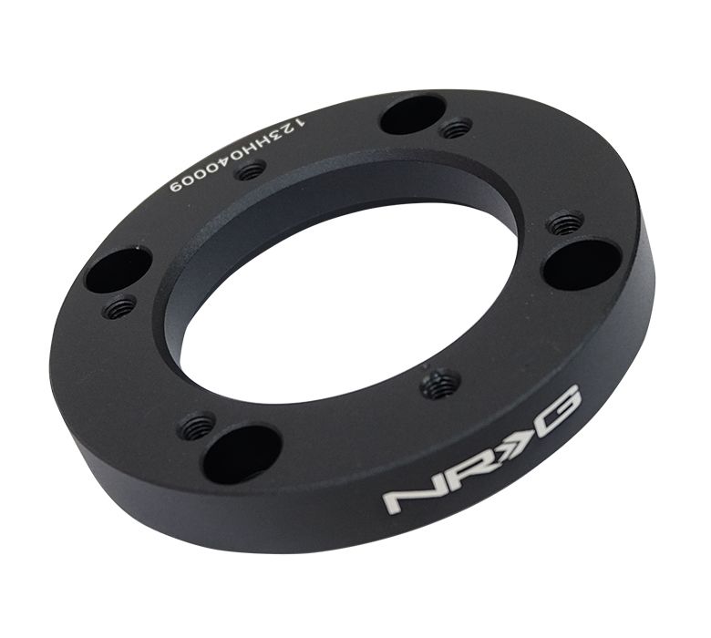 Image of NRG Innovations Stuurnaaf Kort Zwart Aluminium Lotus Elise Exige Evora