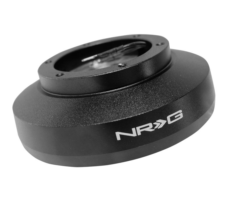 Image of NRG Innovations Stuurnaaf Kort Zwart Aluminium Dodge Charger