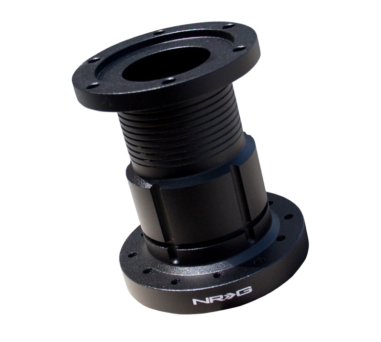 Image of NRG Innovations Stuurnaaf Verlenger Zwart Aluminium