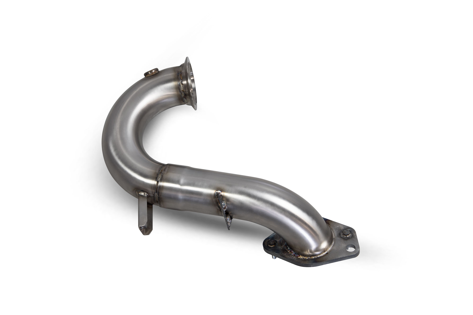Image of Scorpion Exhausts Catless Downpipe 76mm Roestvrij Staal Renault Mégane