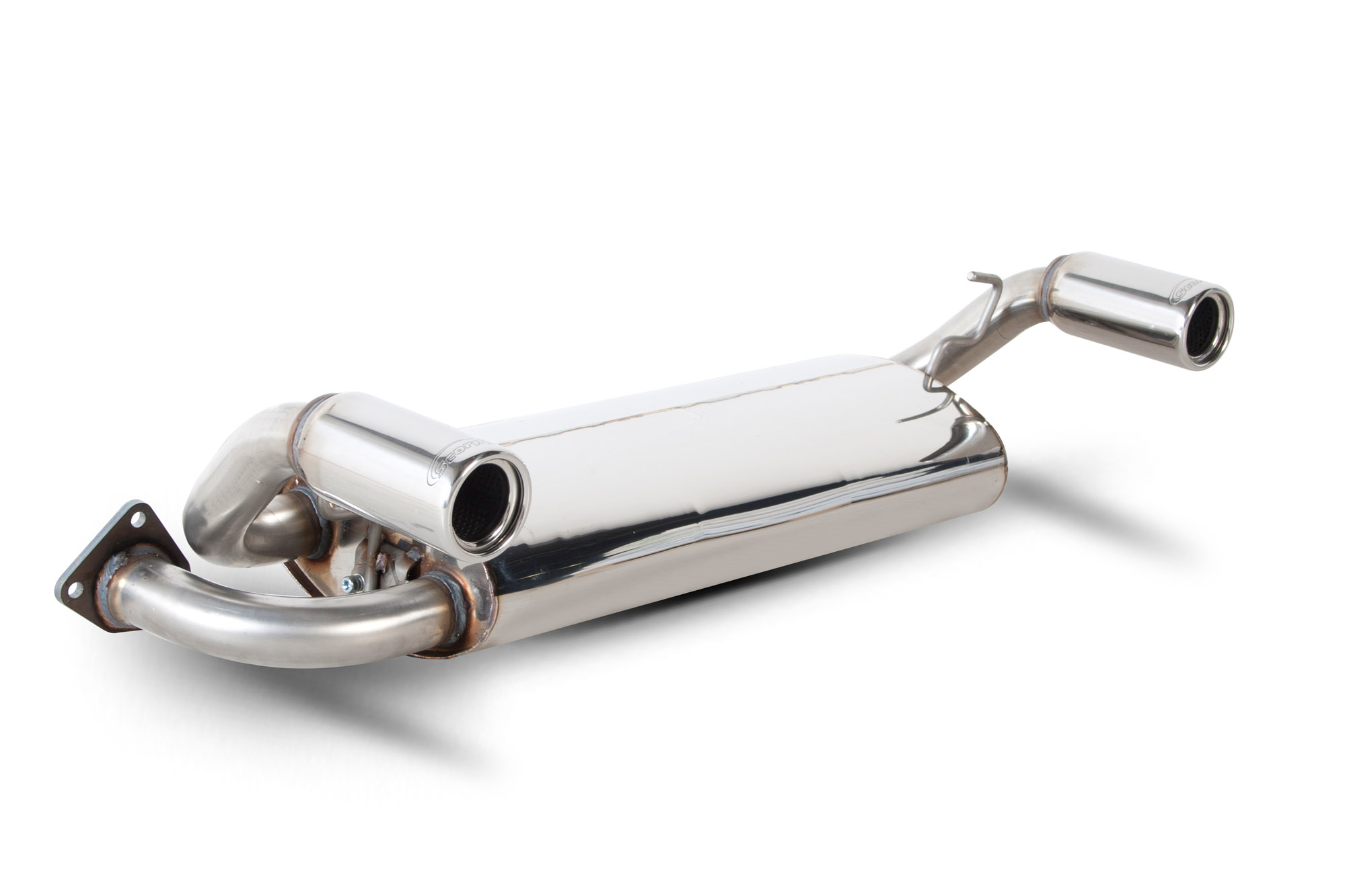 Image of Scorpion Exhausts Uitlaat Demper Twin Imola 50.8mm Roestvrij Staal MG MG TF