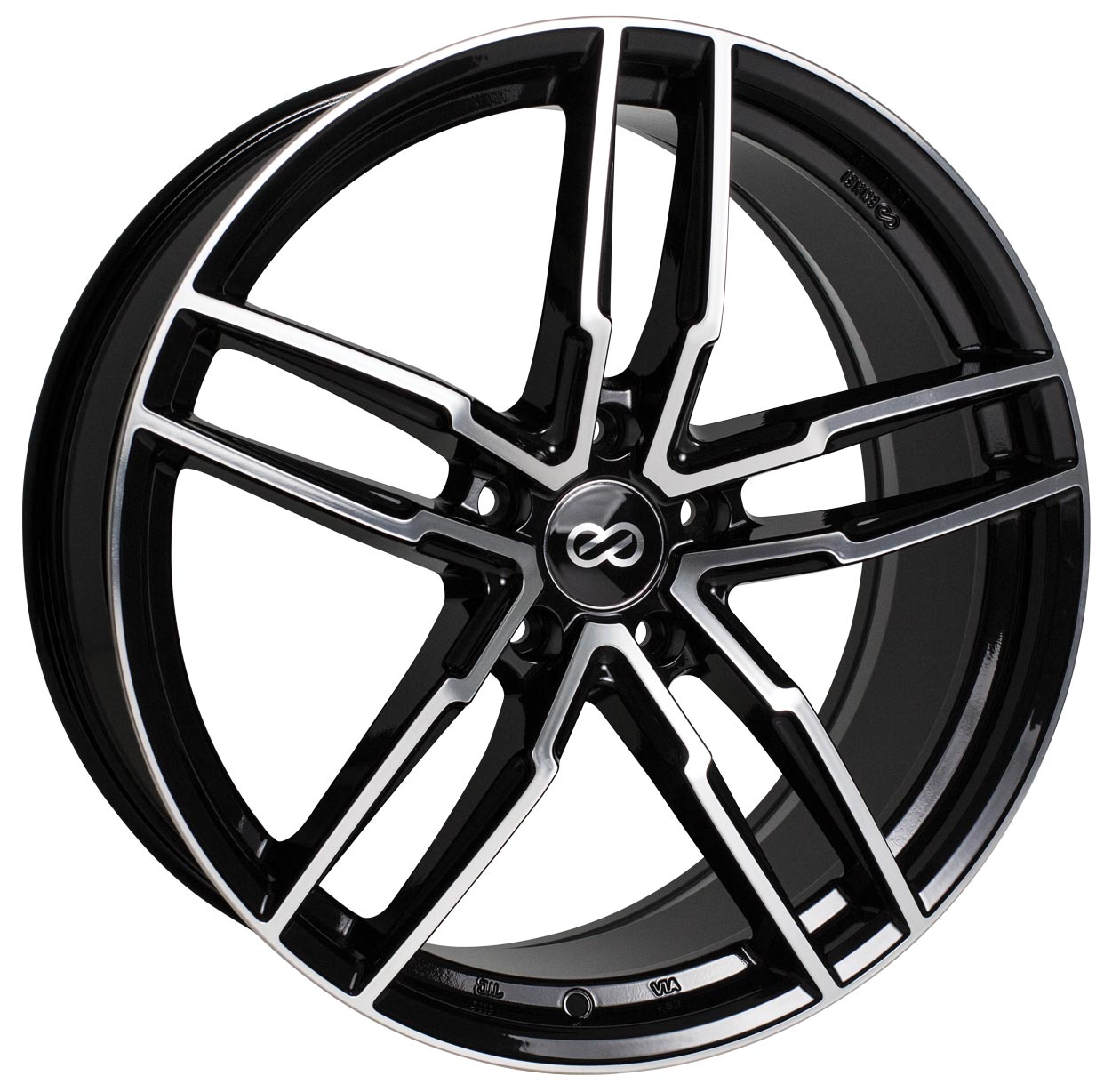 Image of Enkei SS05 Velgen 18 Inch 8J ET45 5x112 Black Machined