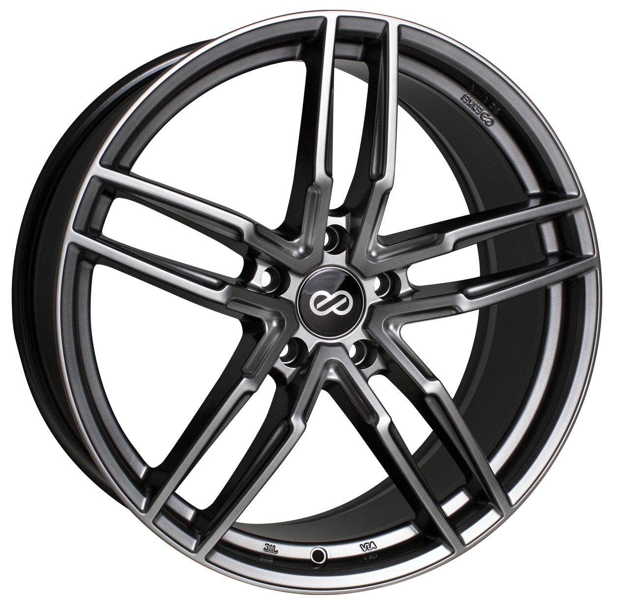 Image of Enkei SS05 Velgen 20 Inch 8.5J ET38 5x114.3 Hyper Grijs