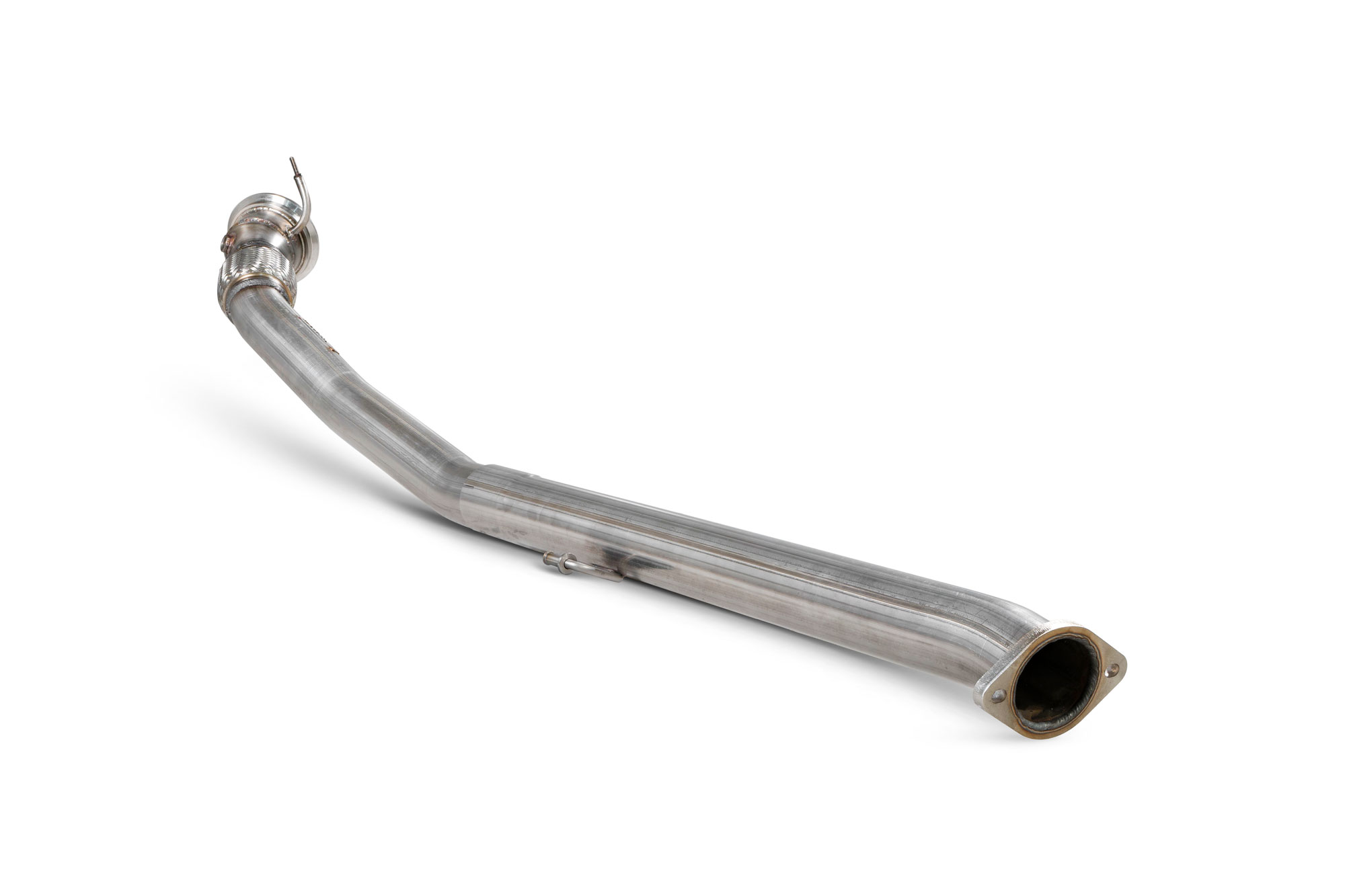 Image of Scorpion Exhausts Catless Downpipe 76mm Roestvrij Staal Toyota Yaris
