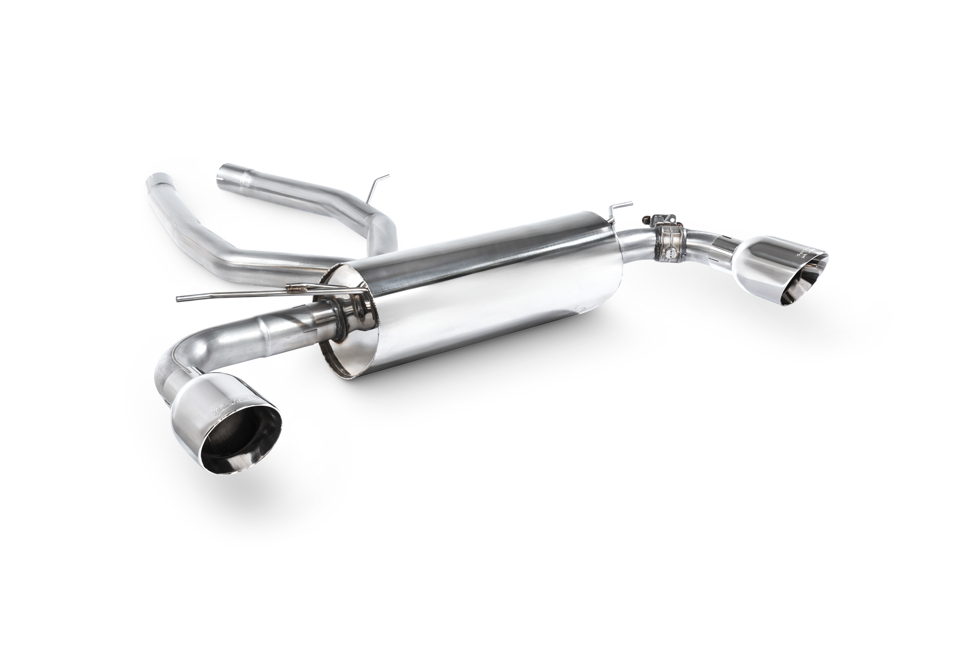 Image of Scorpion Exhausts Cat-back Uitlaatsysteem Valved Daytona 70mm Roestvrij Staal Toyota Supra