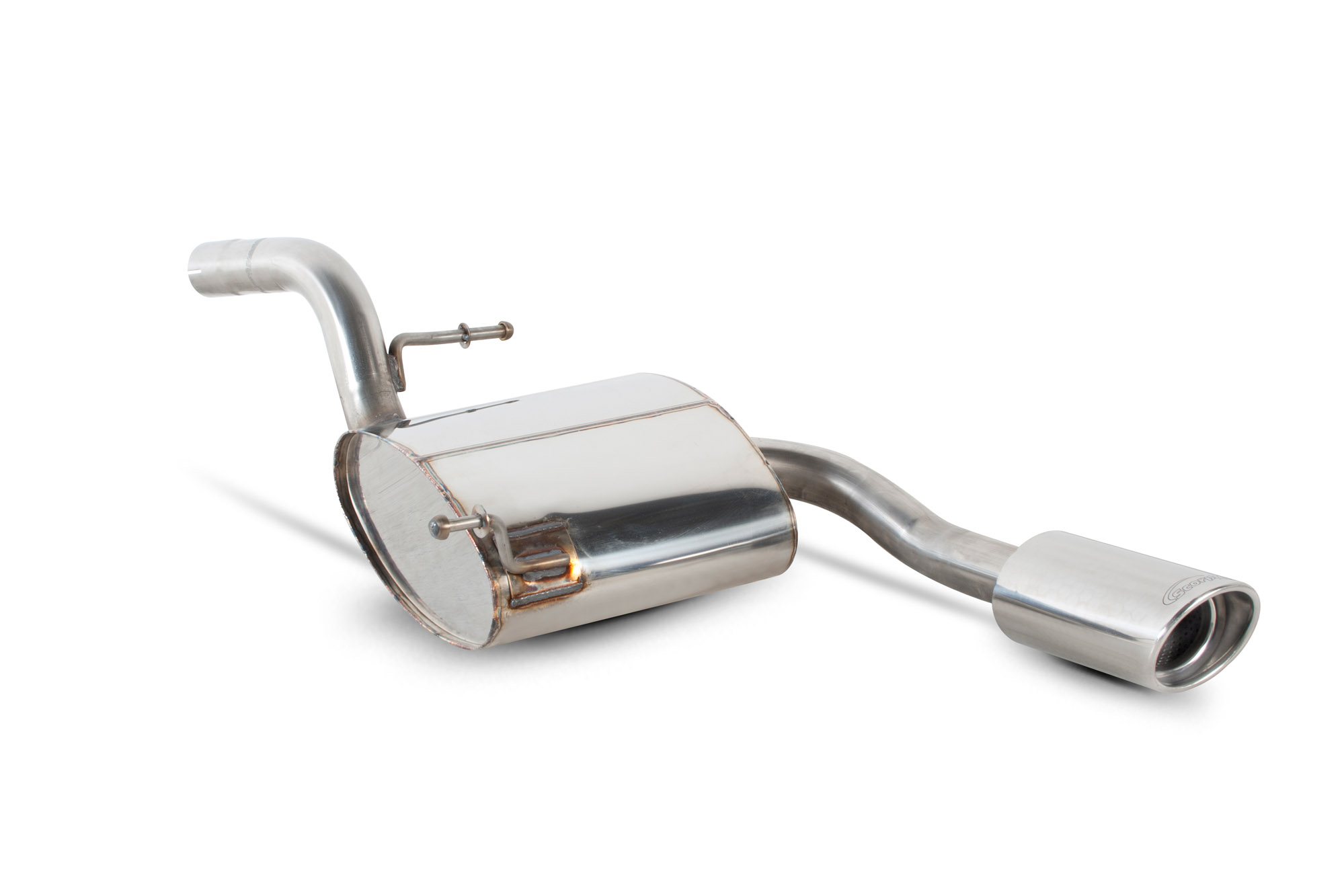 Scorpion Exhausts Uitlaat Demper EVO 50.8mm Roestvrij Staal Volkswagen Lupo