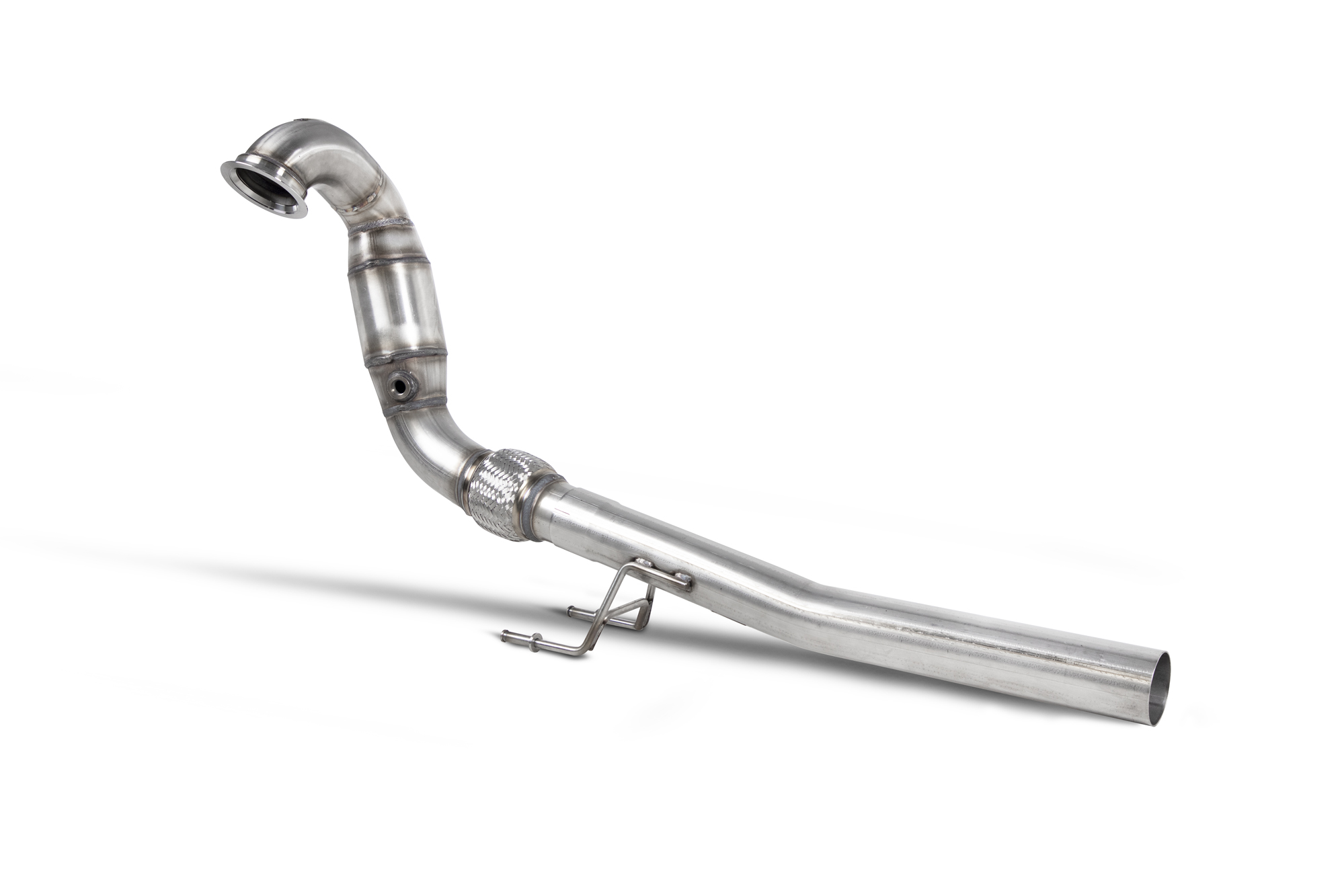 Image of Scorpion Exhausts Catless Downpipe 76mm Roestvrij Staal Volkswagen Polo
