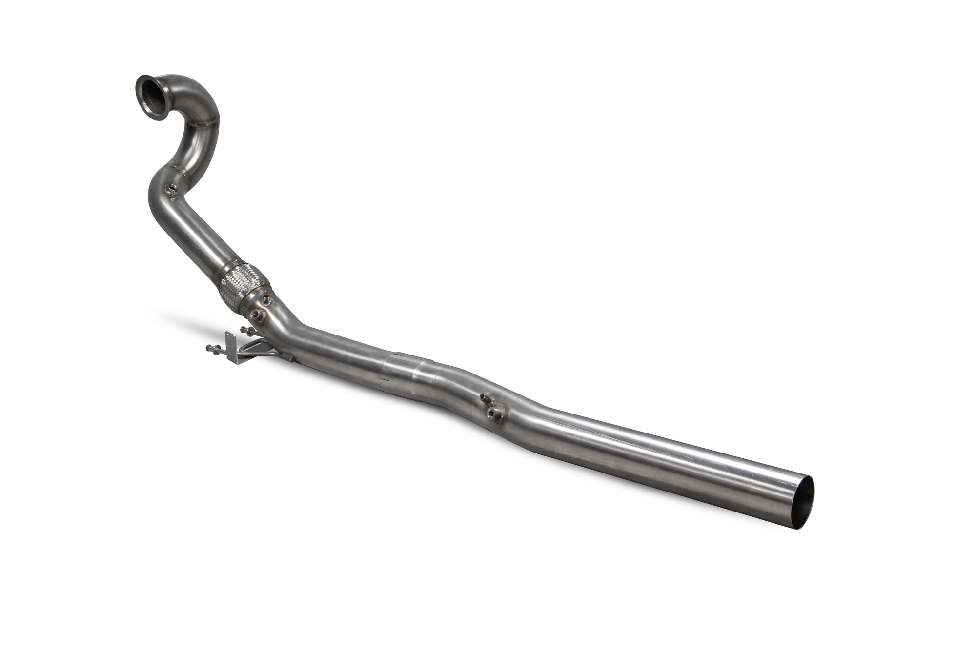 Image of Scorpion Exhausts Catless Downpipe 80mm Roestvrij Staal Audi,Seat,Volkswagen