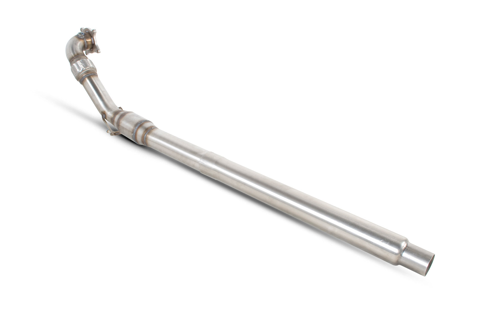 Image of Scorpion Exhausts Downpipe Met High Flow Katalysator 76mm Roestvrij Staal Volkswagen Golf
