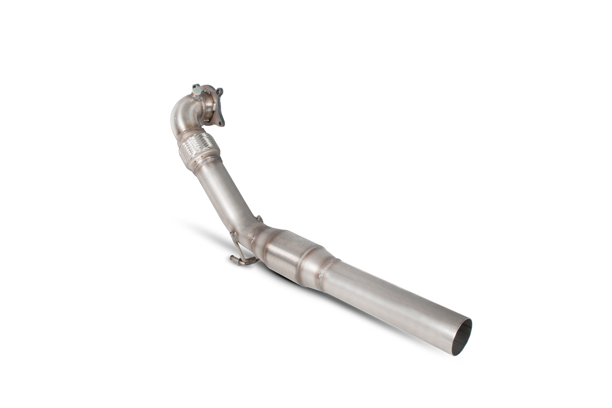 Image of Scorpion Exhausts Downpipe Met High Flow Katalysator 76mm Roestvrij Staal Volkswagen Scirocco