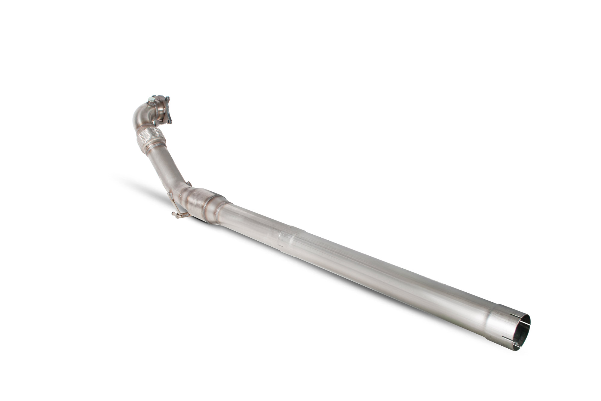 Image of Scorpion Exhausts Downpipe Met High Flow Katalysator 76mm Roestvrij Staal Volkswagen Golf