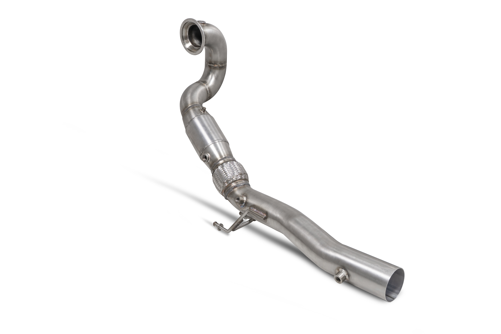 Image of Scorpion Exhausts Downpipe Met High Flow Katalysator 76mm Roestvrij Staal Volkswagen, Seat