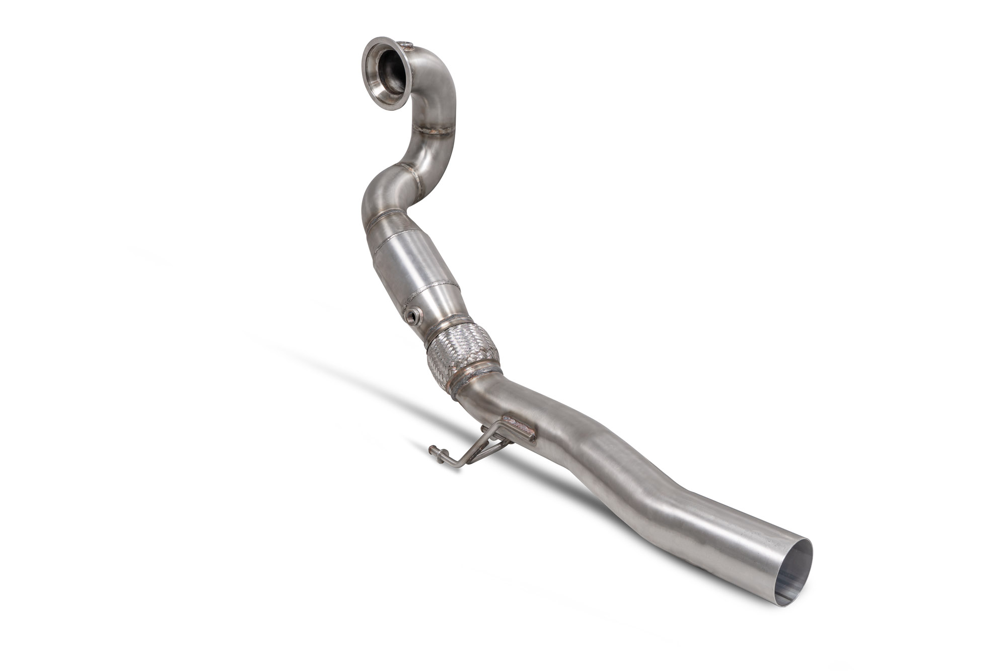 Image of Scorpion Exhausts Downpipe Met High Flow Katalysator 76mm Roestvrij Staal Volkswagen, Seat