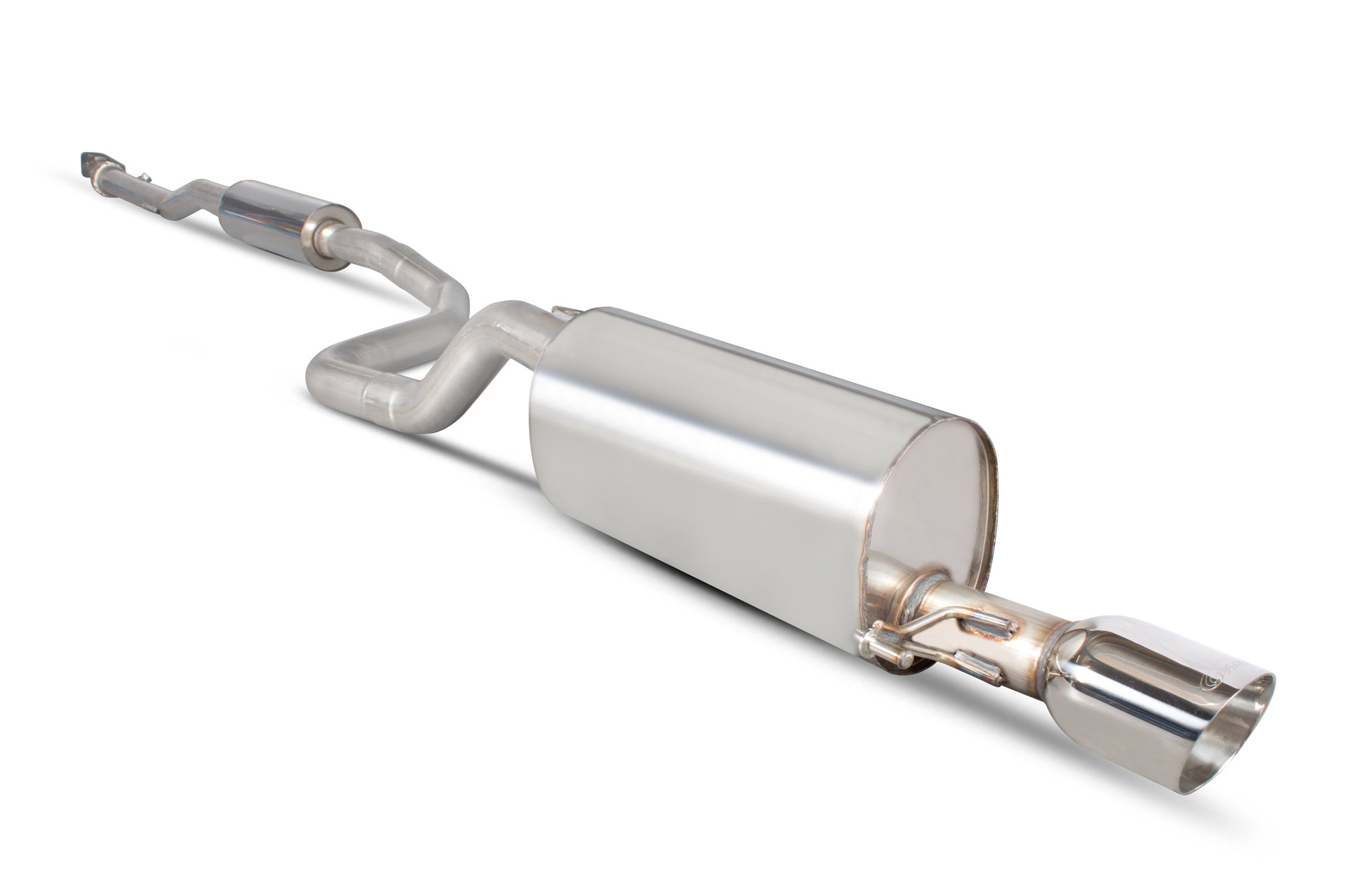 Image of Scorpion Exhausts Cat-back Uitlaatsysteem Daytona 63.5mm Roestvrij Staal Opel Corsa