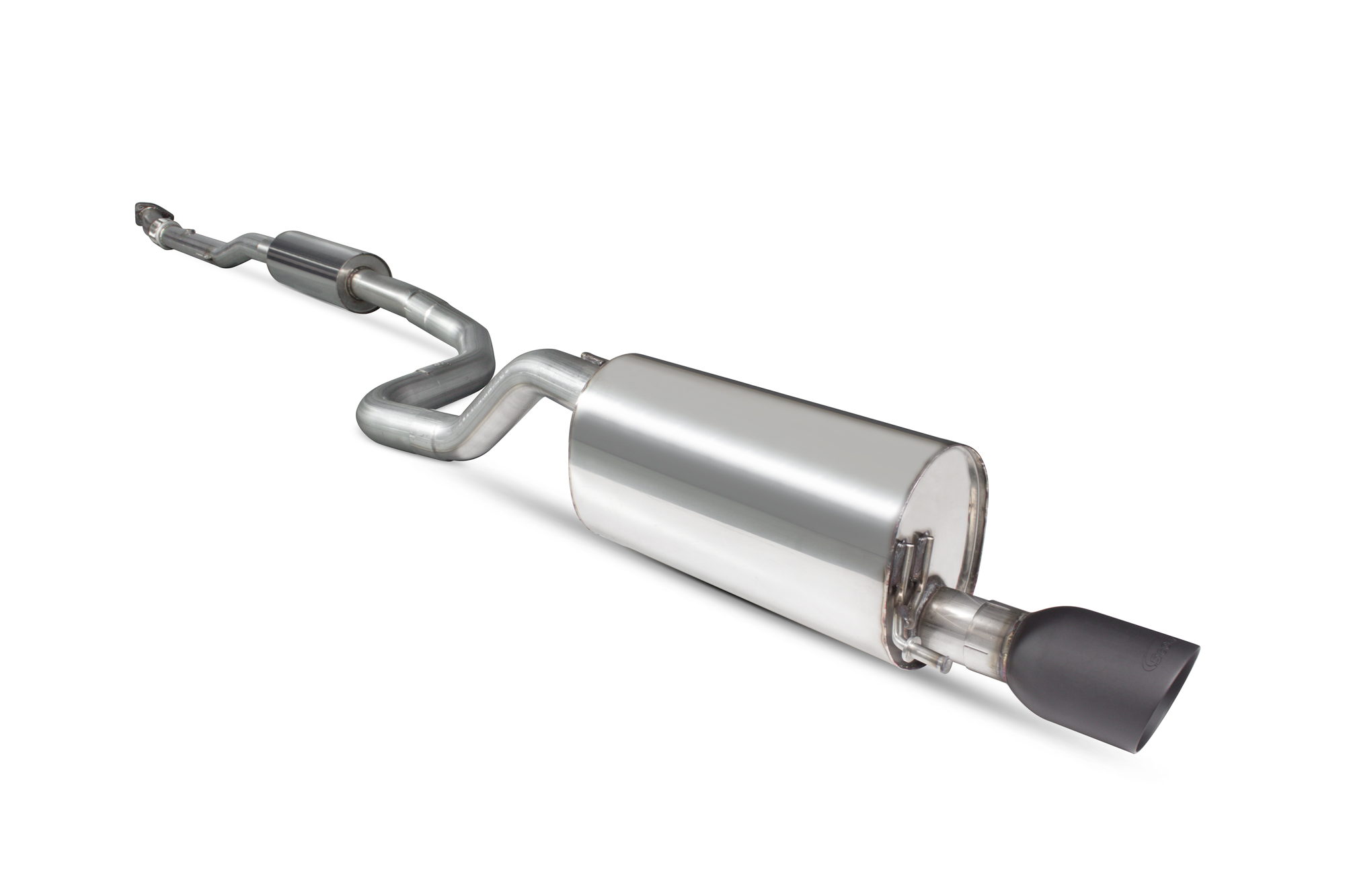 Image of Scorpion Exhausts Cat-back Uitlaatsysteem Daytona Ceramic 63.5mm Roestvrij Staal Opel Corsa