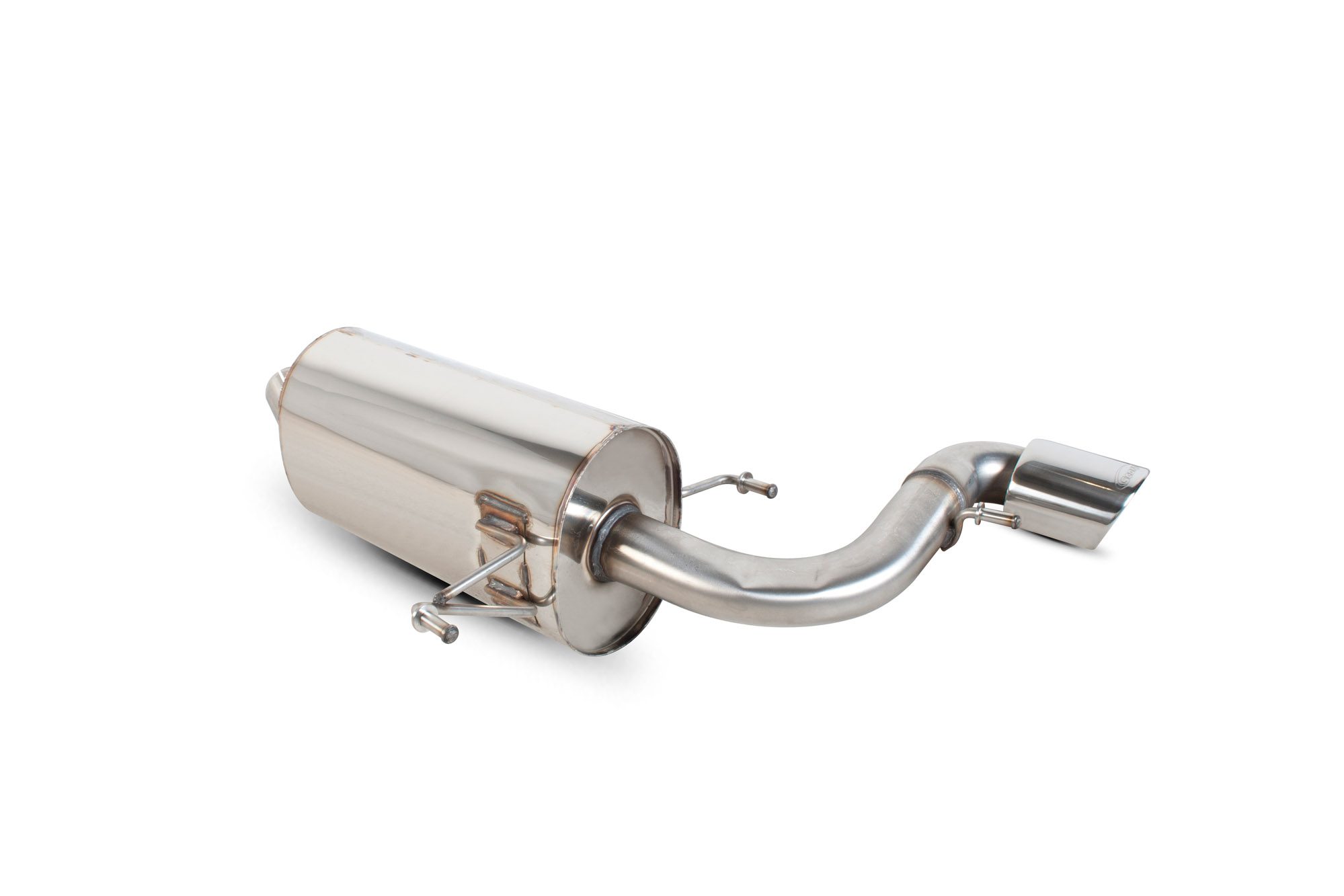 Image of Scorpion Exhausts Uitlaat Demper EVO 63.5mm Roestvrij Staal Opel Astra