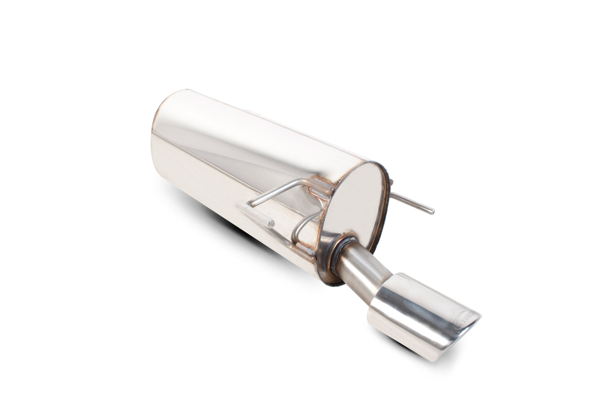 Image of Scorpion Exhausts Uitlaat Demper EVO 63.5mm Roestvrij Staal Opel Astra