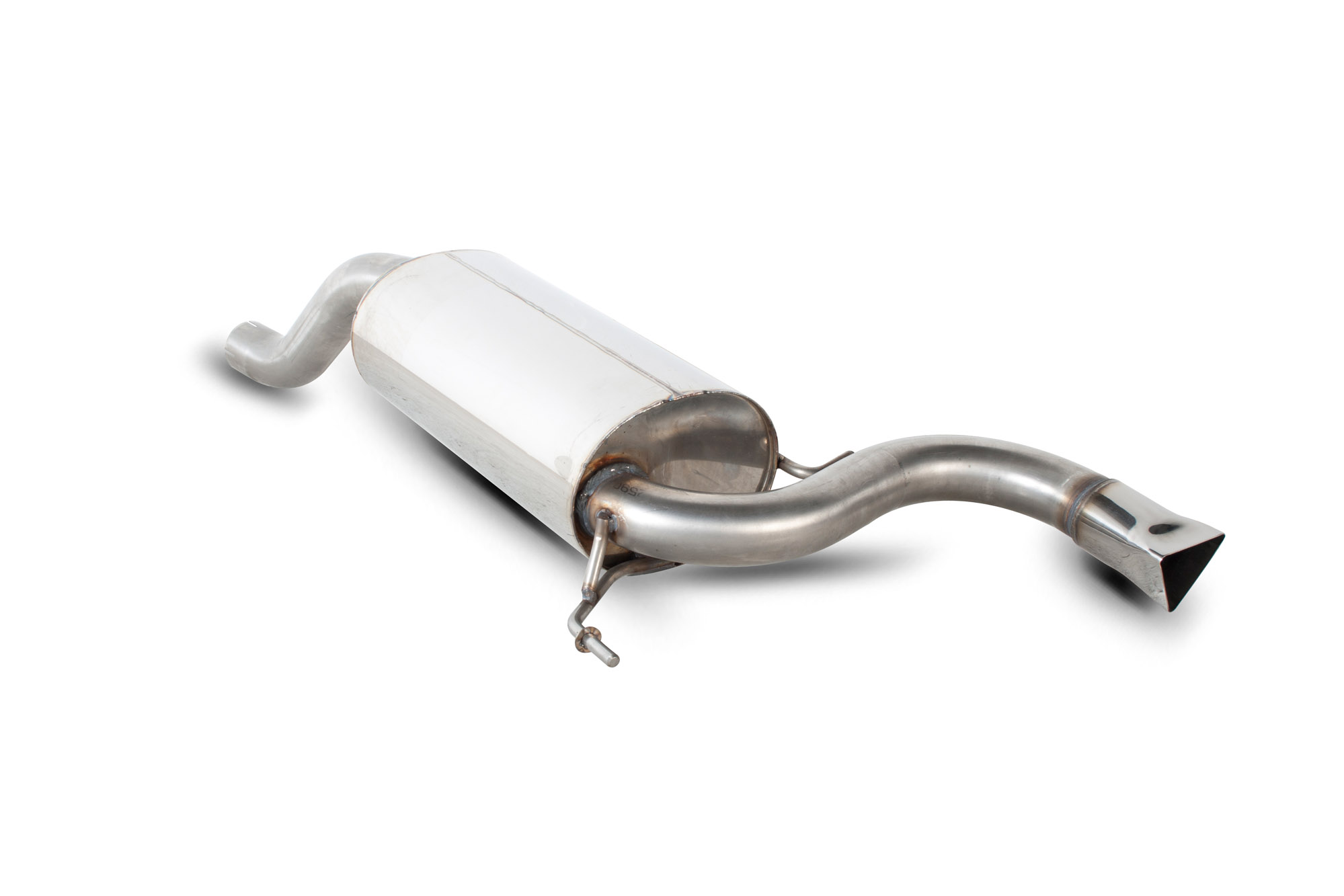 Image of Scorpion Exhausts Uitlaat Demper OPC 76mm Roestvrij Staal Opel Corsa