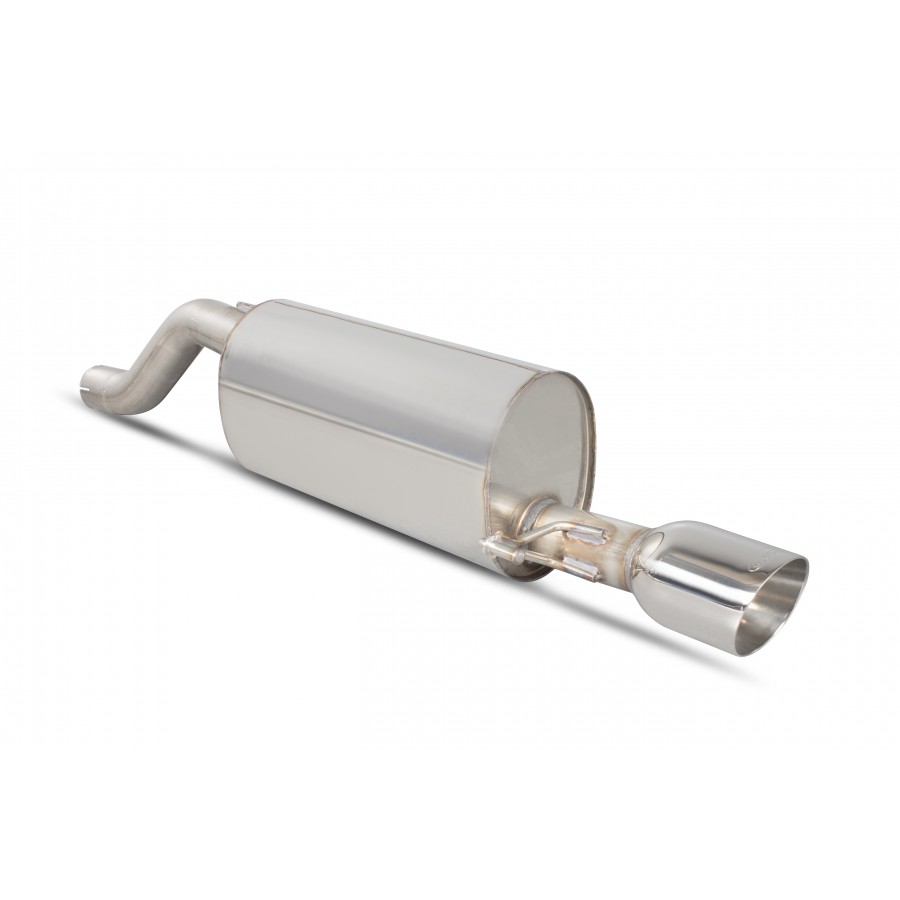 Image of Scorpion Exhausts Uitlaat Demper Daytona 63.5mm Roestvrij Staal Opel Corsa