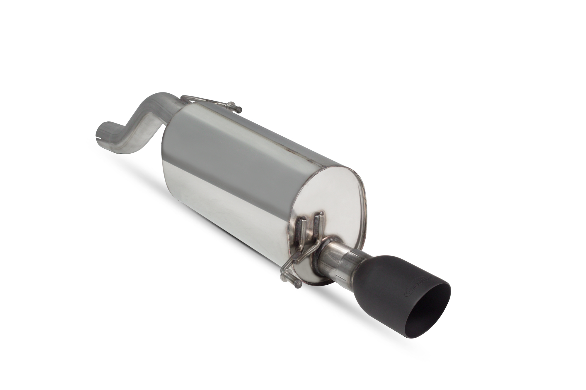 Image of Scorpion Exhausts Uitlaat Demper Daytona Ceramic 63.5mm Roestvrij Staal Opel Corsa
