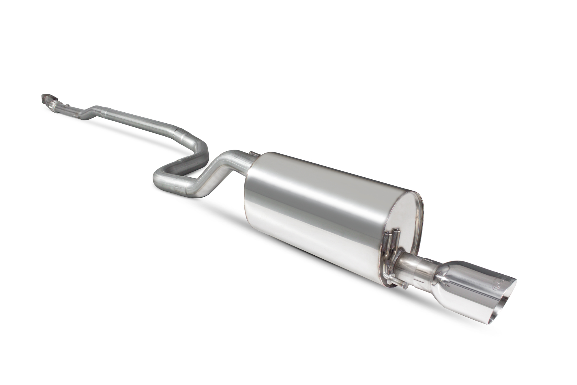 Image of Scorpion Exhausts Cat-back Uitlaatsysteem Daytona 63.5mm Roestvrij Staal Opel Corsa