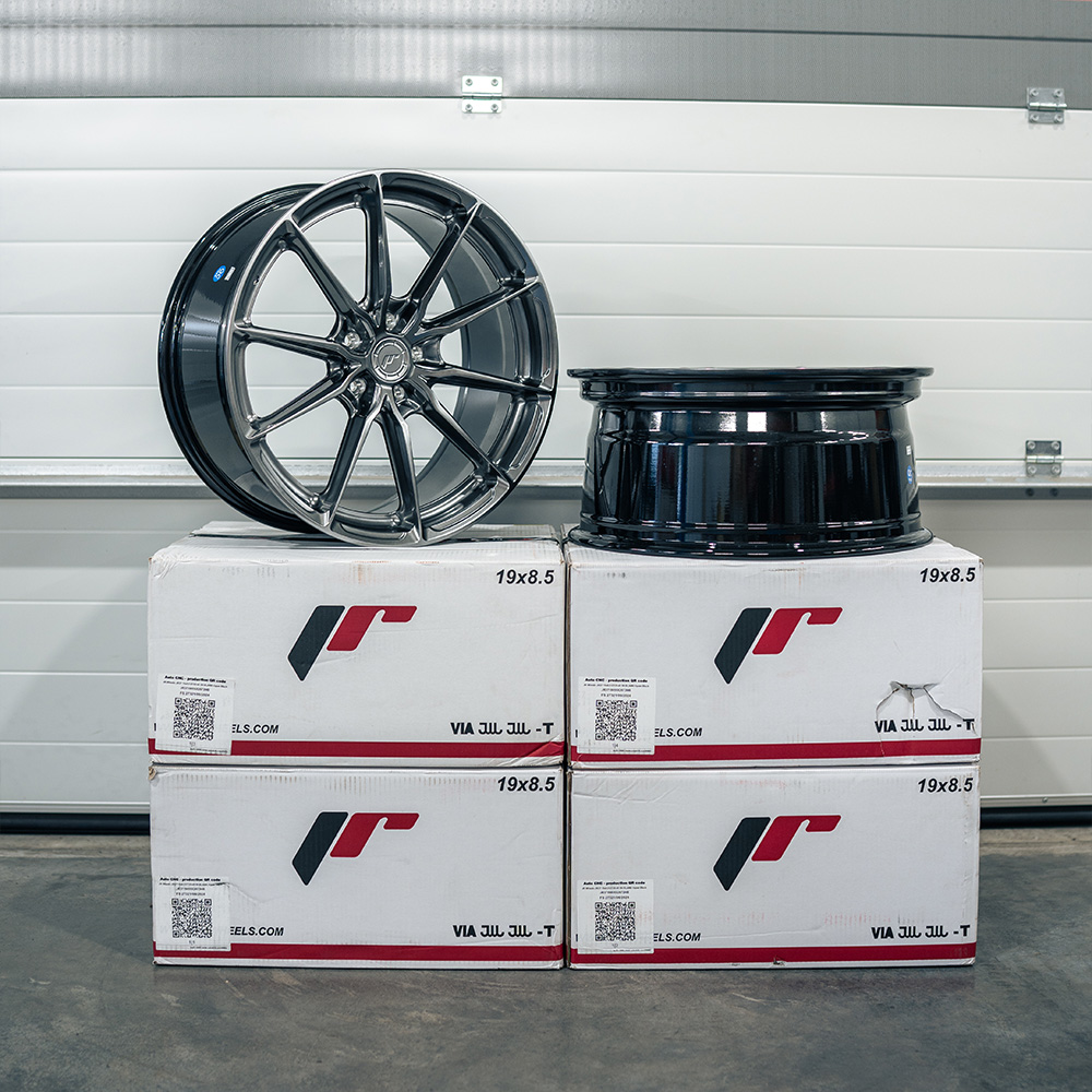 Image of JR-Wheels JR37 TWEEDE KANS Velgen 19 Inch 8.5J ET40 5x108 Hyper Black