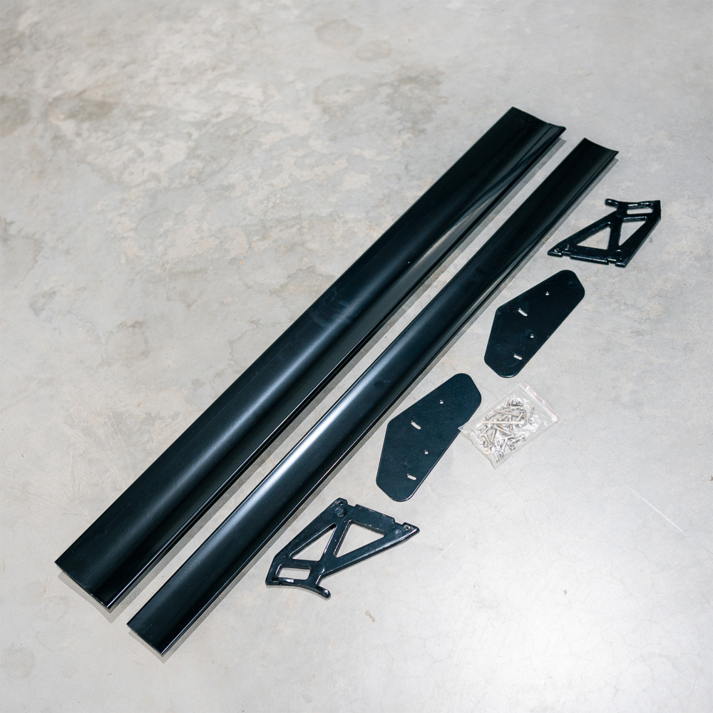Image of SK-Import Achter Spoiler GT Style TWEEDE KANS Zwart Aluminium