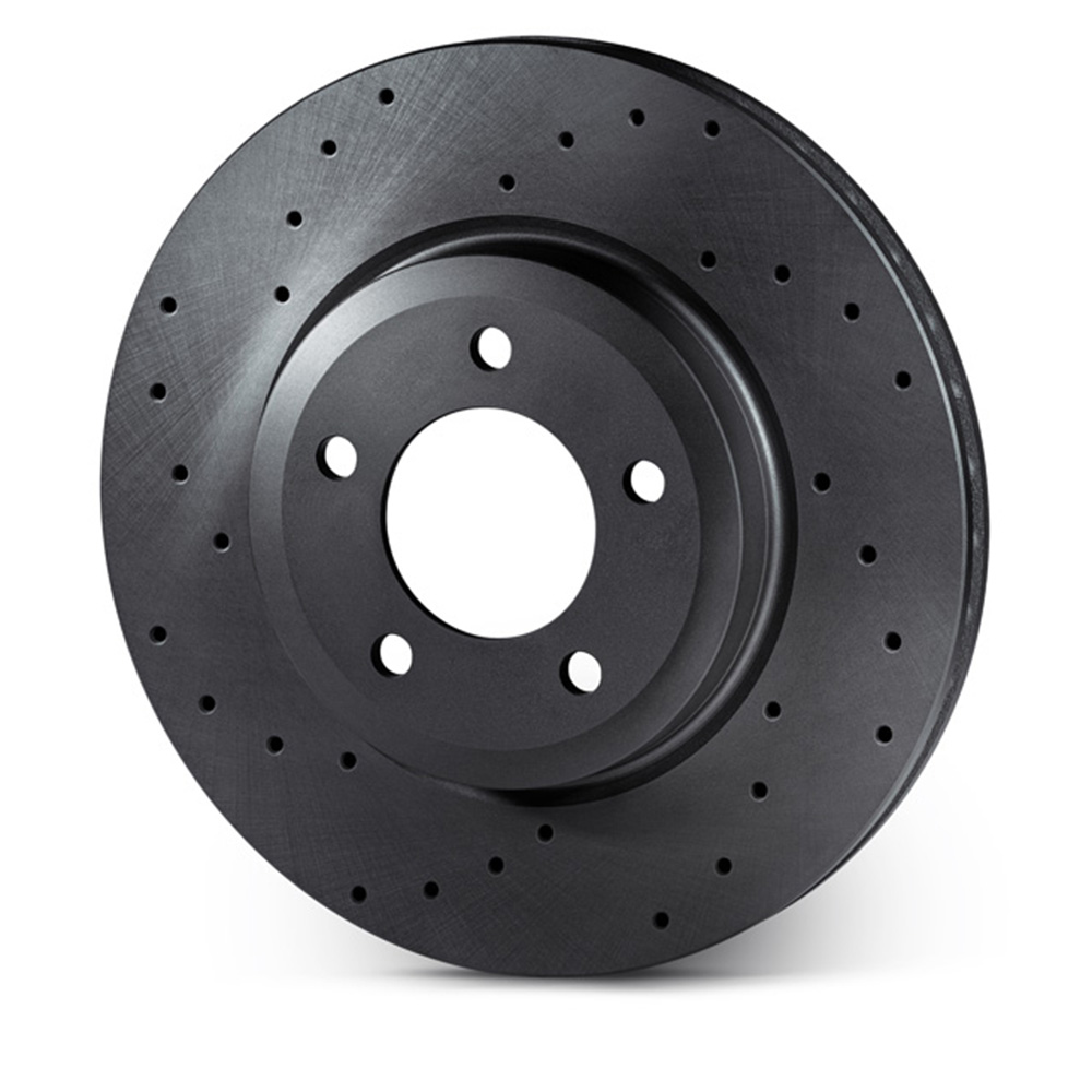 Image of Rotinger Achter Remschijven Graphite Line T3 Geboord Zwart 264mm Opel Astra, Meriva