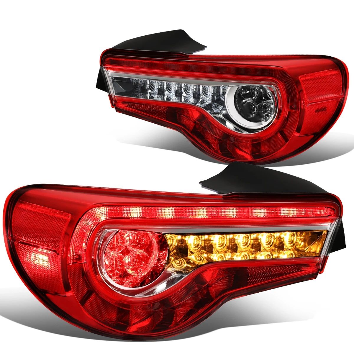 Image of SK-Import Achterlicht LED Chrome Housing Subaru,Toyota Pre Facelift