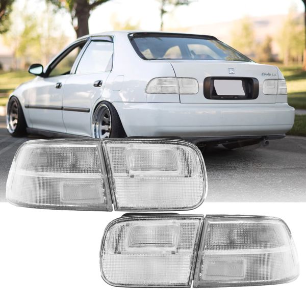 Image of Sonar Achterlichten Heldere Lens Honda Civic