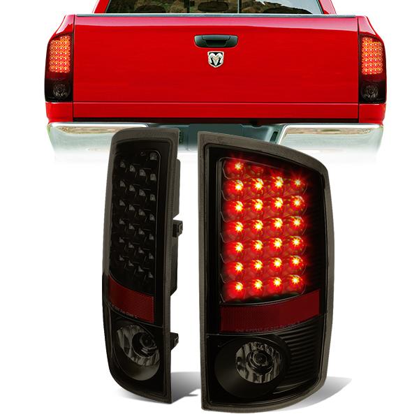 Image of SK-Import Achterlicht LED Black Housing Smoke Glas Dodge Ram